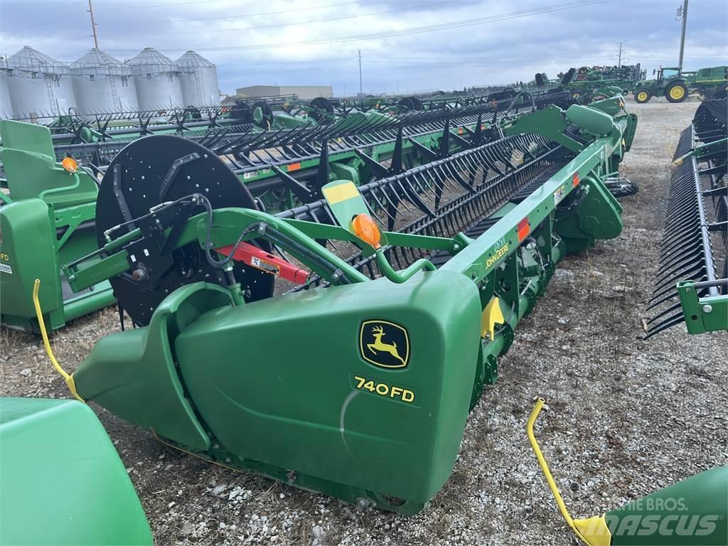 John Deere 740FD Lisavarustus ja komponendid