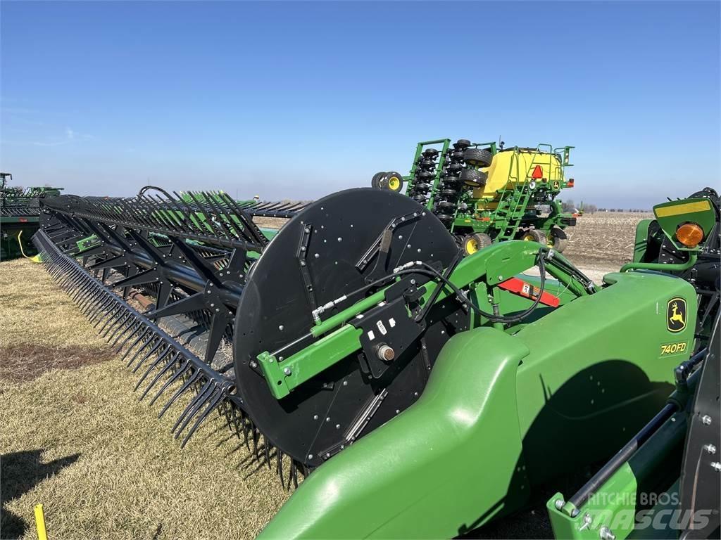 John Deere 740FD Lisavarustus ja komponendid