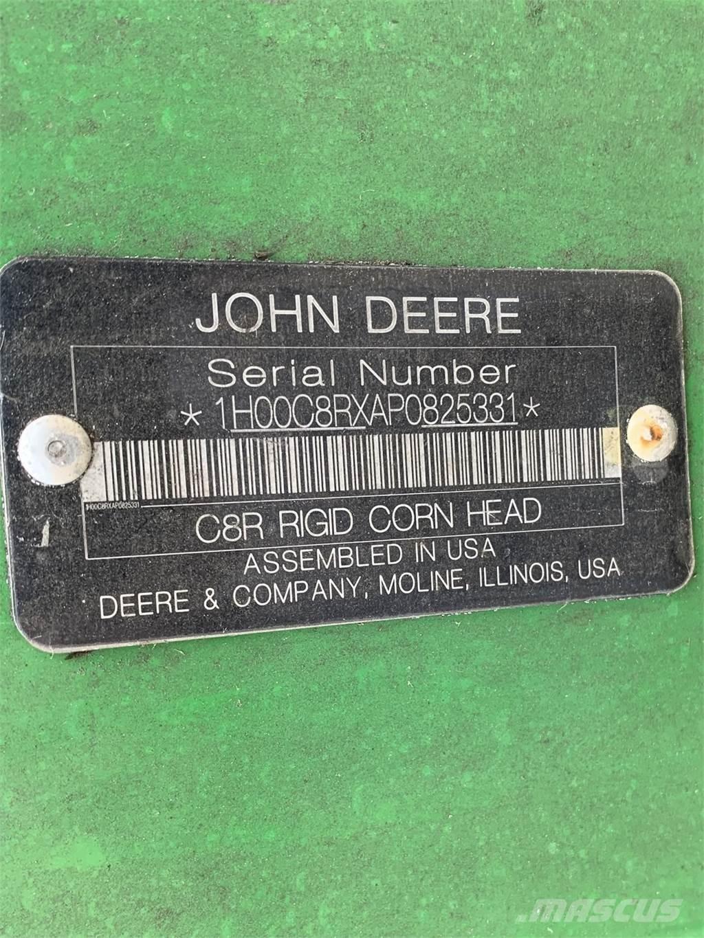 John Deere C8R Lisavarustus ja komponendid