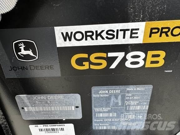 John Deere GS78B Haaratsid