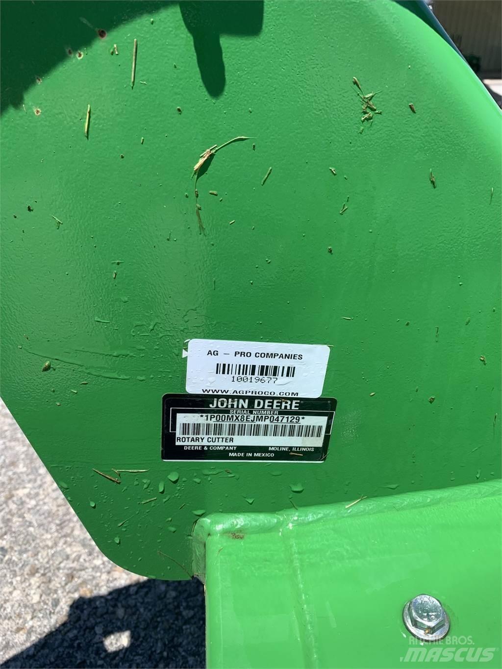 John Deere MX8 Rullipurustid, noad ja lahtirullijad