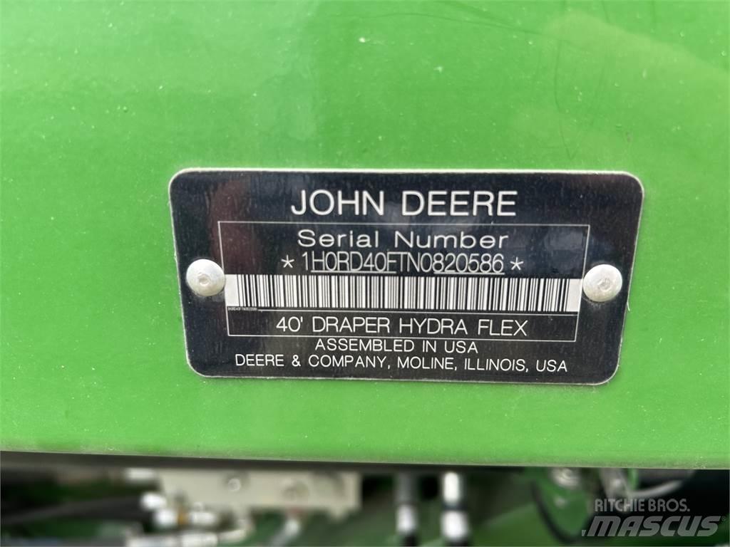 John Deere RD40 Lisavarustus ja komponendid