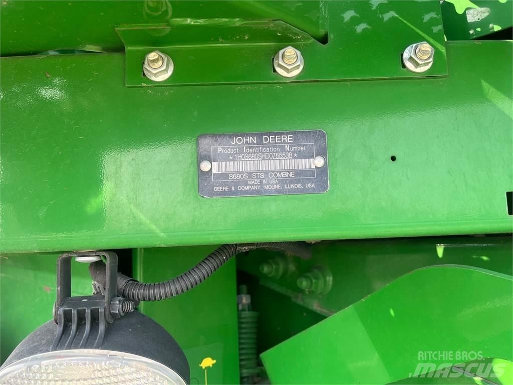 John Deere S680 Teraviljakombainid