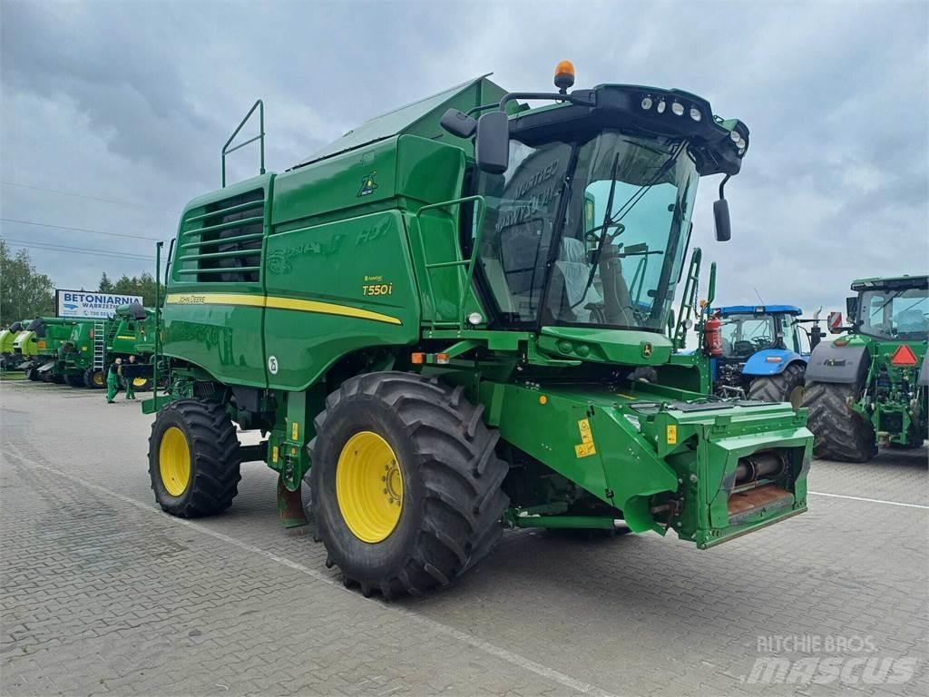 John Deere T550 Teraviljakombainid