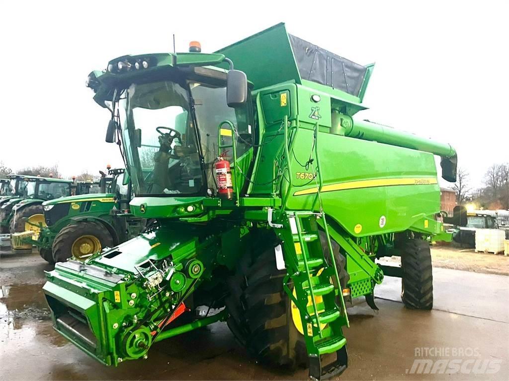 John Deere T670 Teraviljakombainid