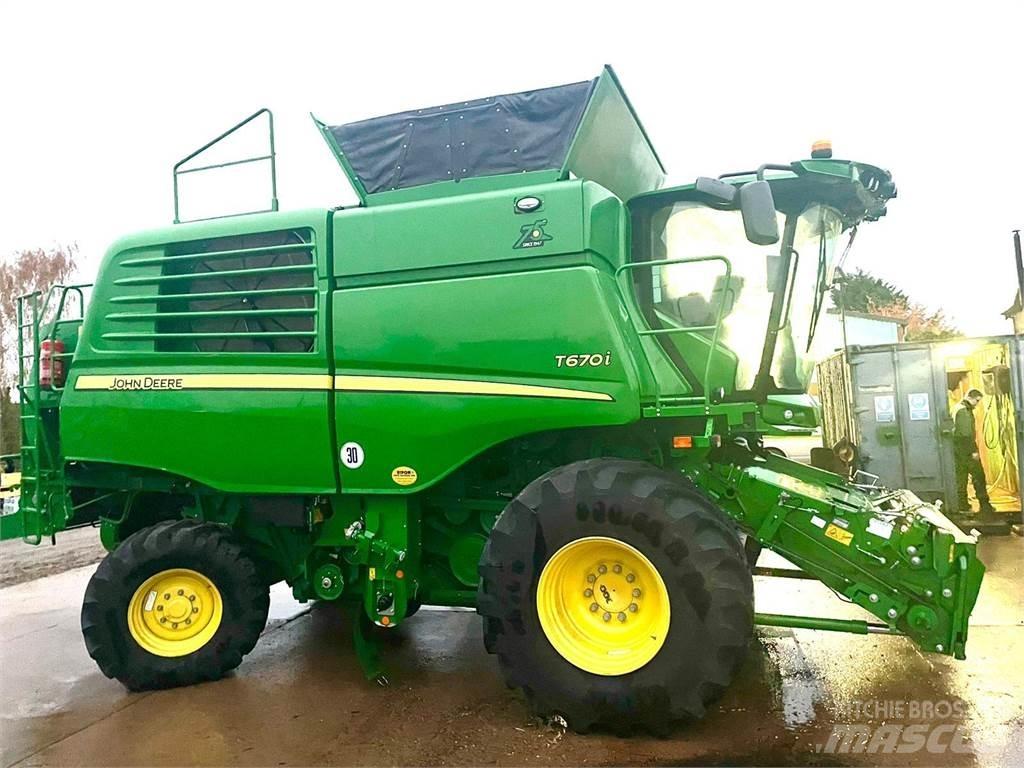 John Deere T670 Teraviljakombainid
