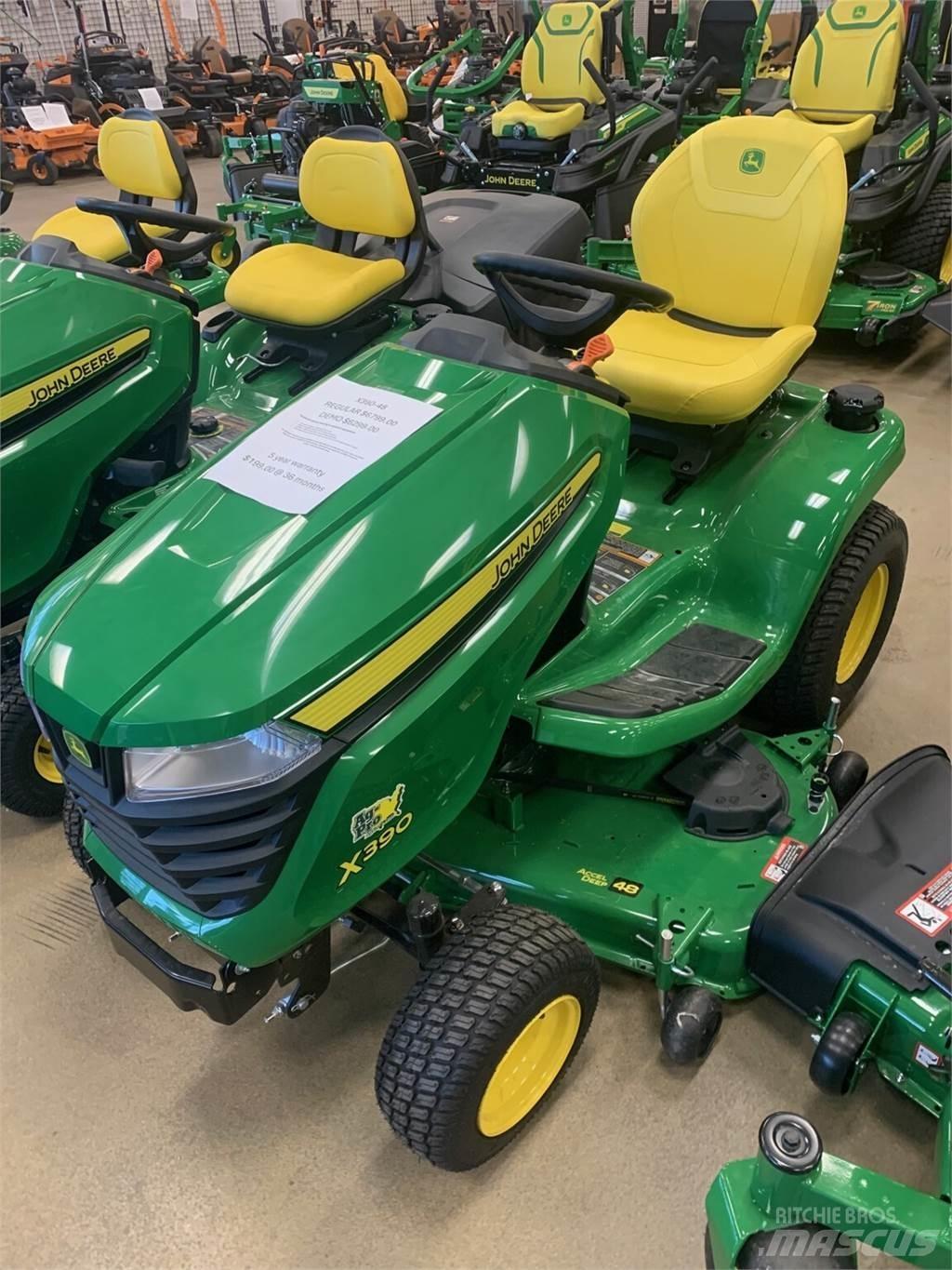 John Deere X390 Kompakttraktorid