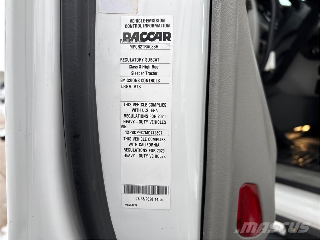 Peterbilt 579 Sadulveokid