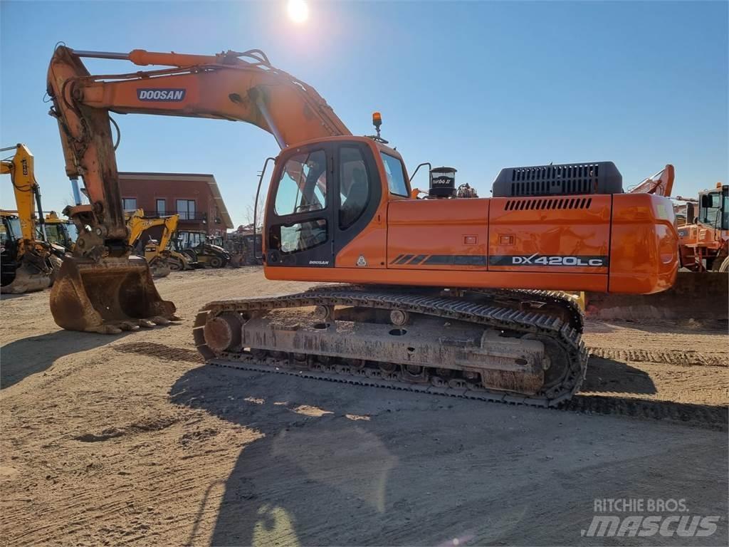 Doosan DX420LC Roomikekskavaatorid