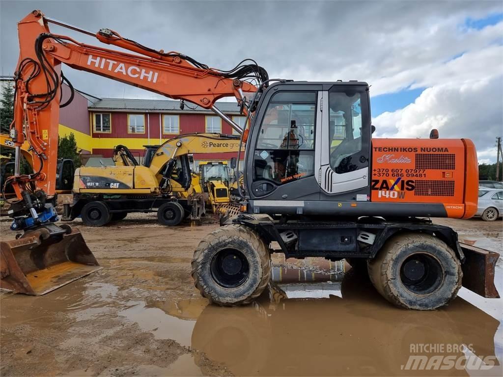 Hitachi ZX140W-3 Ratasekskavaatorid