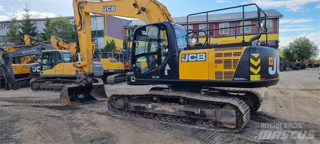 JCB JS220LC Plus + Roomikekskavaatorid