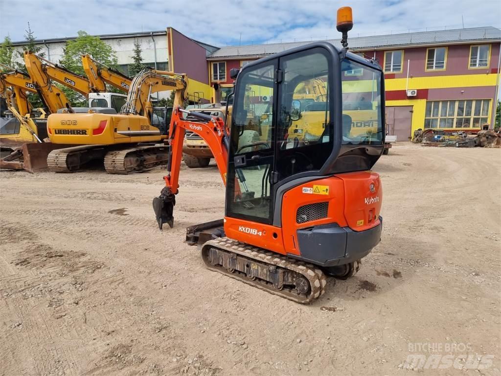 Kubota KX 018-4 Miniekskavaatorid < 7 t