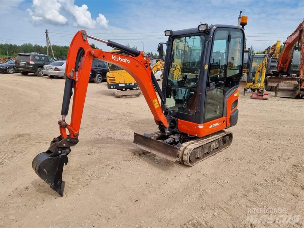 Kubota KX 018-4 Miniekskavaatorid < 7 t