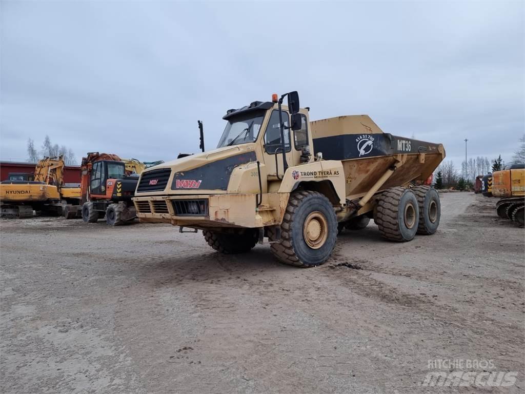 Moxy MT36 series II Liigendraamiga pinnaseveokid