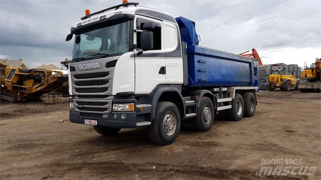 Scania G 490 Vahetuskastiga tõstukautod