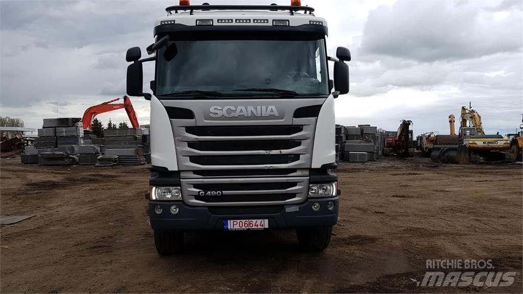 Scania G 490 Vahetuskastiga tõstukautod
