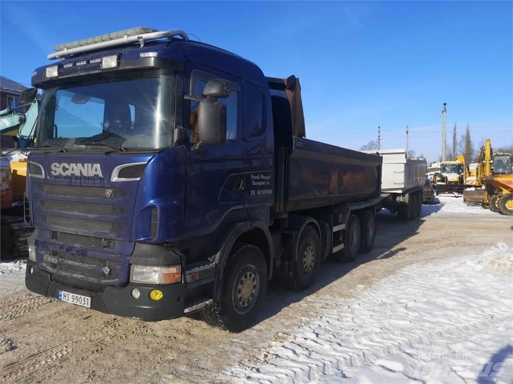 Scania R560 8x4 Vahetuskastiga tõstukautod