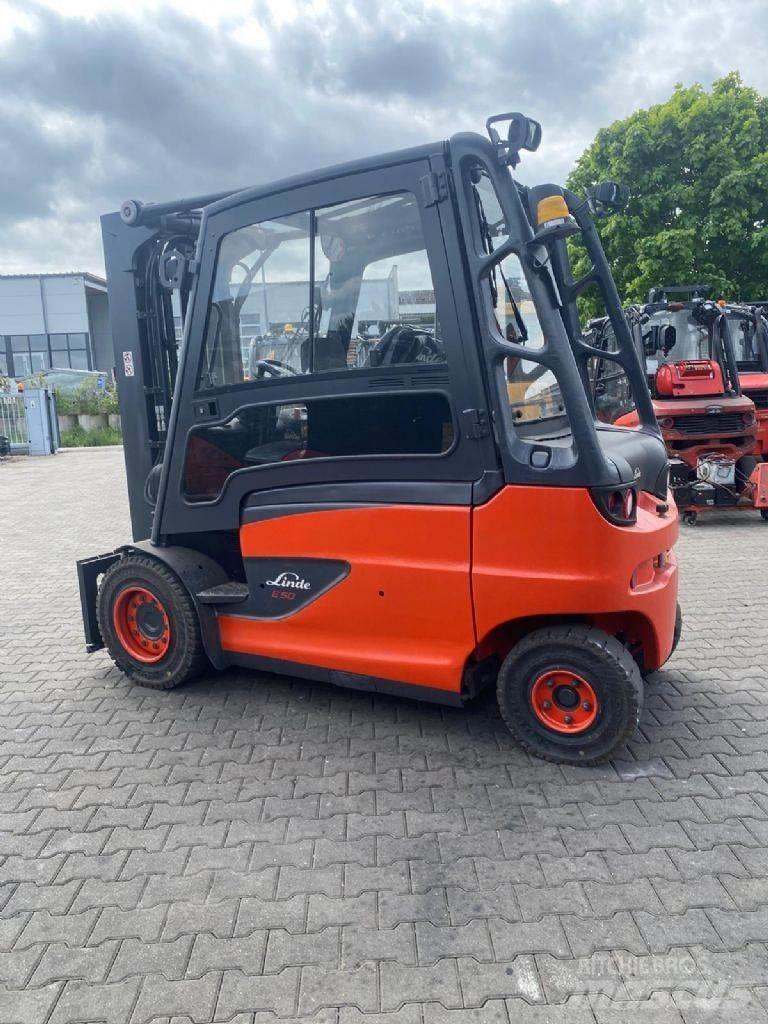 Linde E 50 HL-01 Elektritõstukid