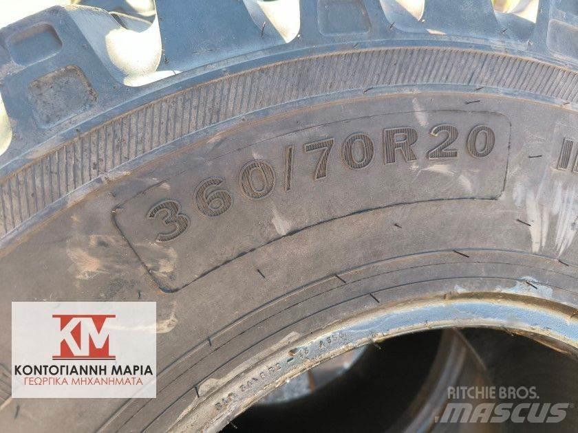 Alliance 360/70R20 Rehvid, rattad ja veljed