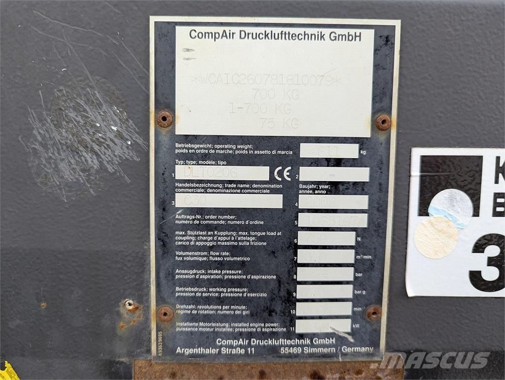 Compair C 30 Kompressorid