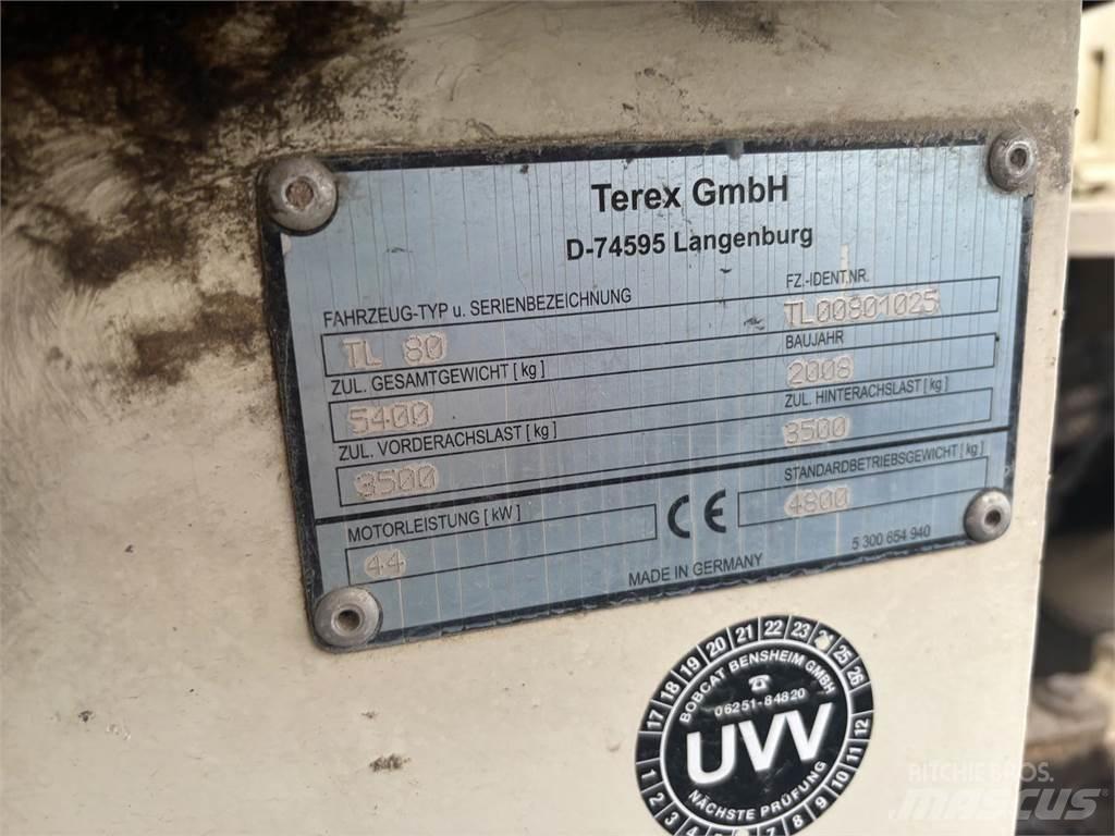 Terex TL 80 Rataslaadurid