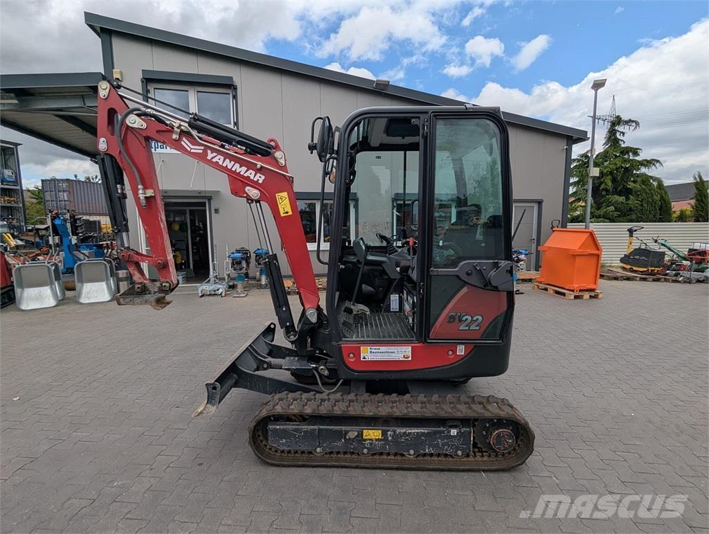 Yanmar SV 22 Miniekskavaatorid < 7 t