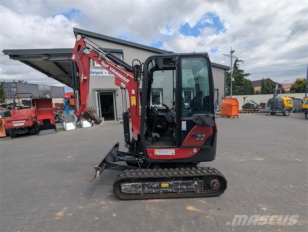 Yanmar SV 22 Miniekskavaatorid < 7 t