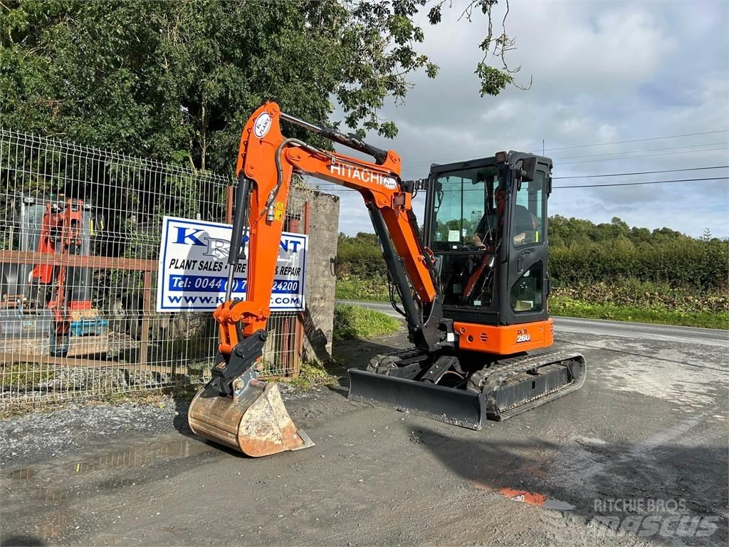 Hitachi 2019 ZX26U-6 Roomikekskavaatorid