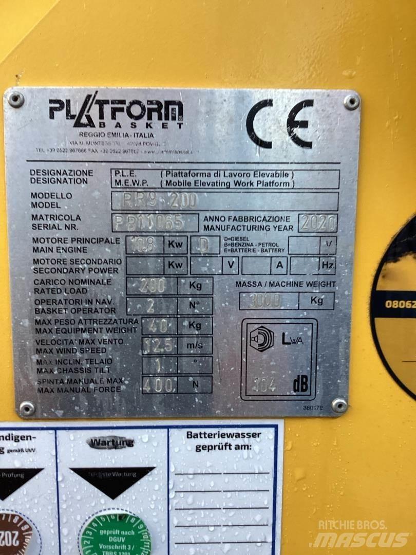 Platform Basket RR9-200 Muud