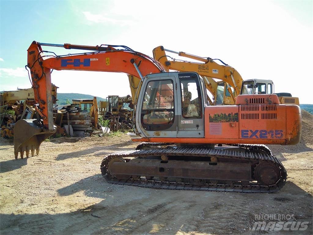 Fiat-Hitachi EX215 Roomikekskavaatorid