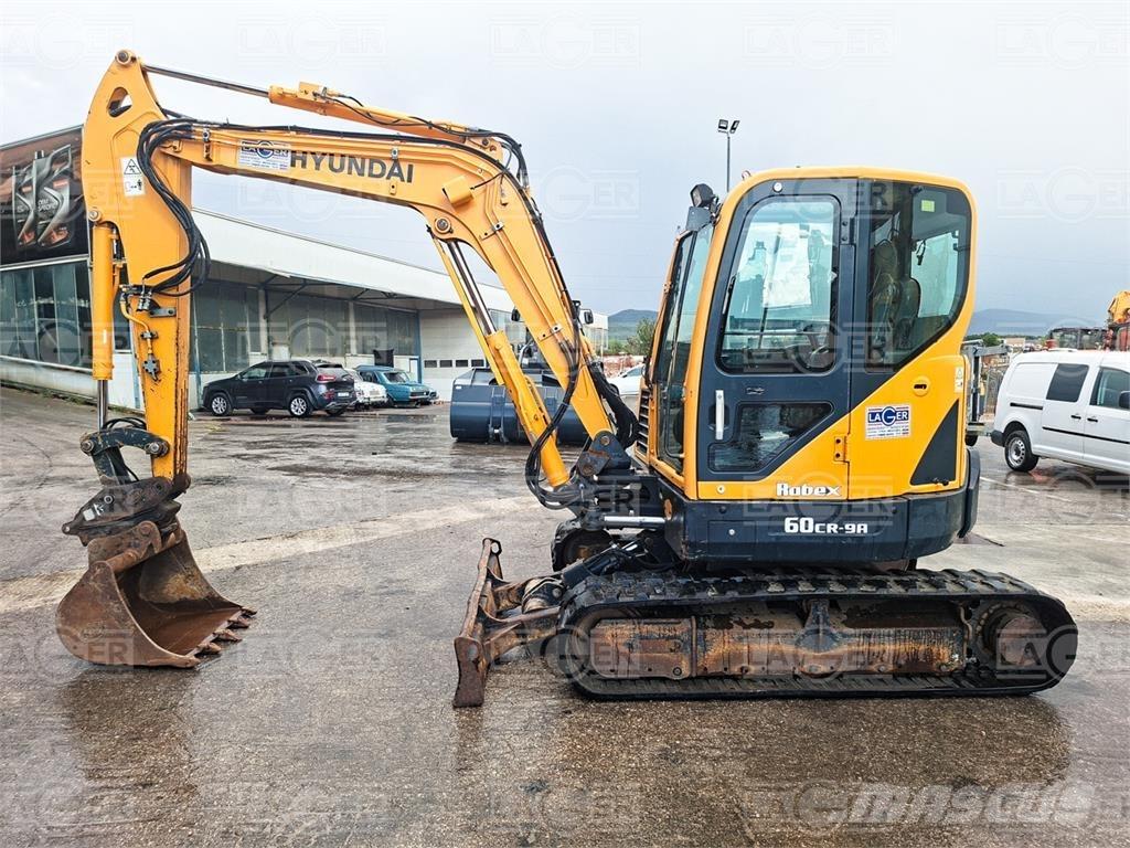 Hyundai 60CR-9A Miniekskavaatorid < 7 t