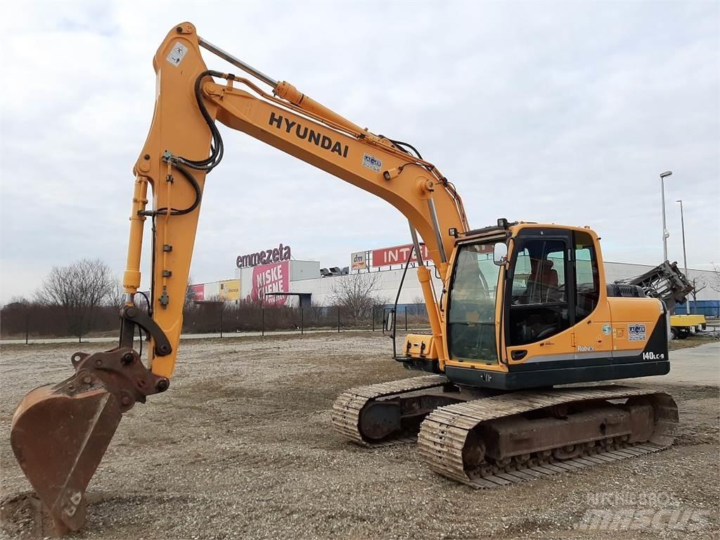 Hyundai R140LC-9 Roomikekskavaatorid