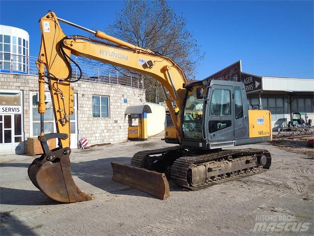 Hyundai R140LCD-7A Roomikekskavaatorid