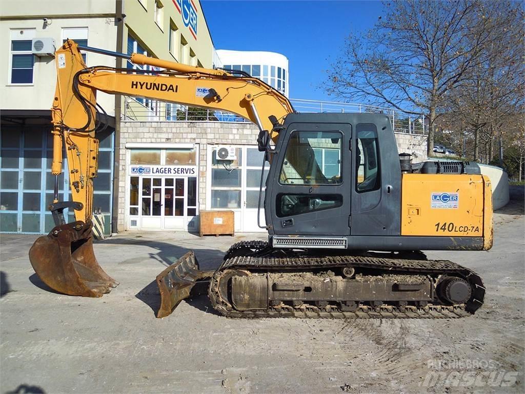 Hyundai R140LCD-7A Roomikekskavaatorid