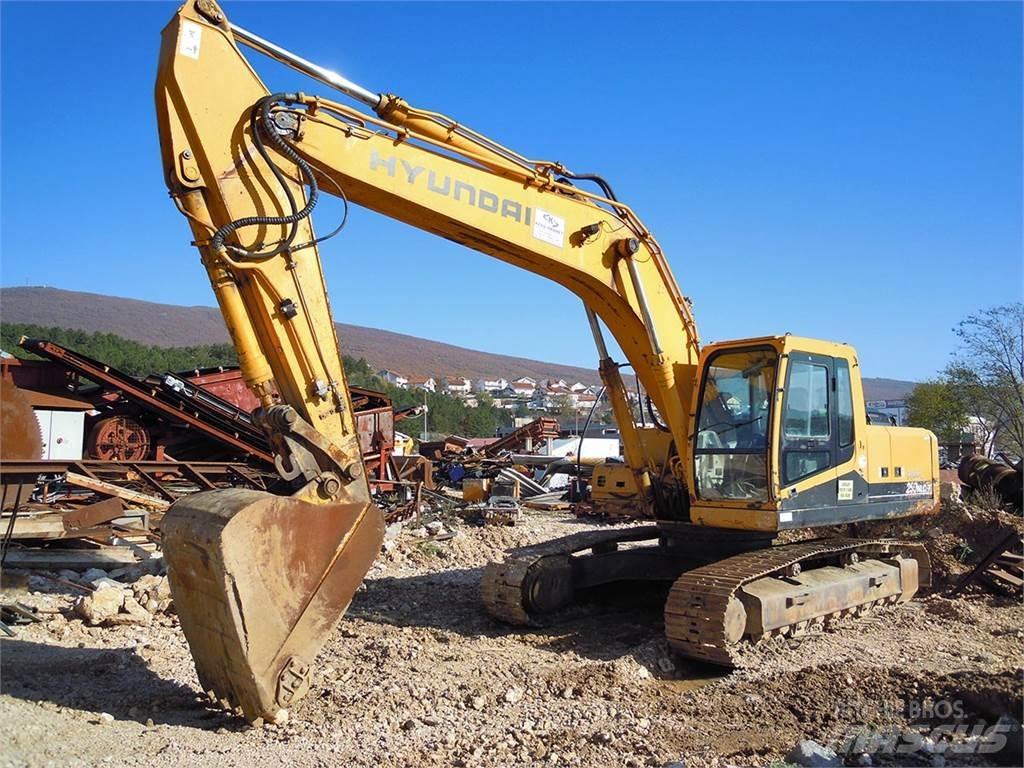 Hyundai R250NLC-7 Roomikekskavaatorid