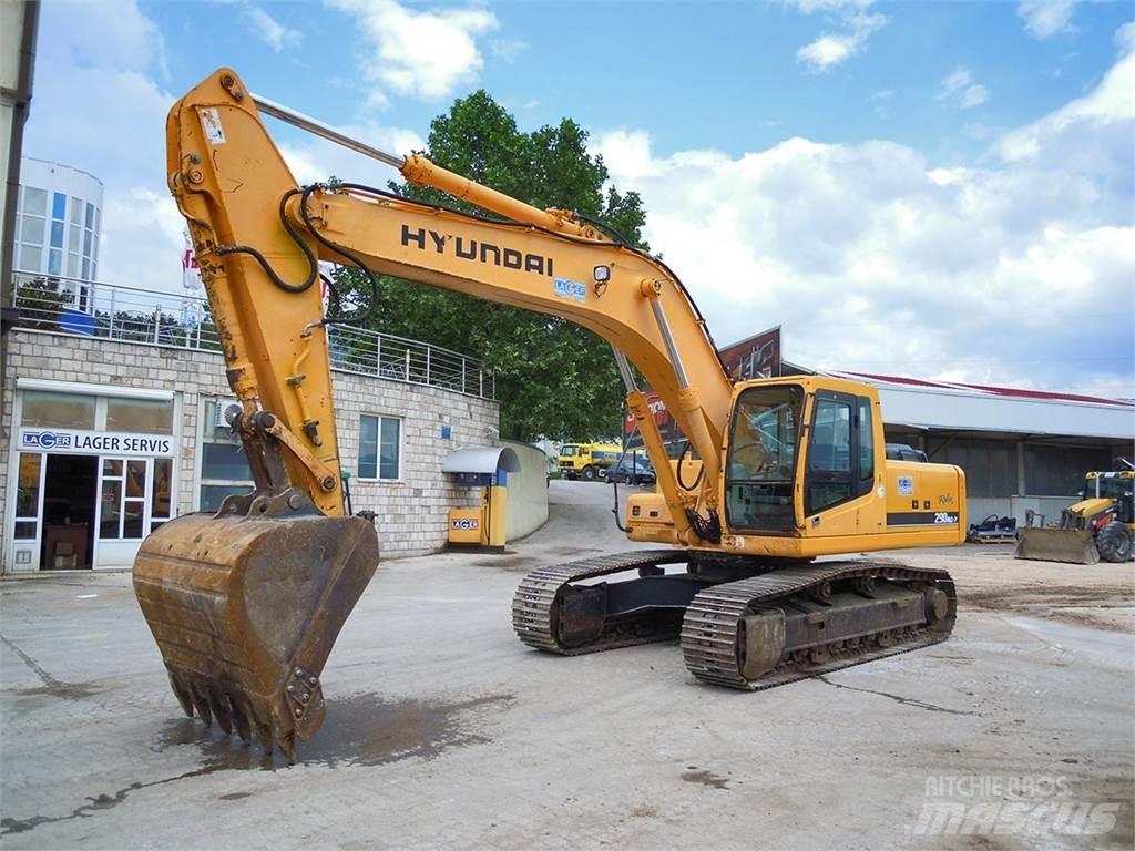 Hyundai R290NLC-7 Roomikekskavaatorid