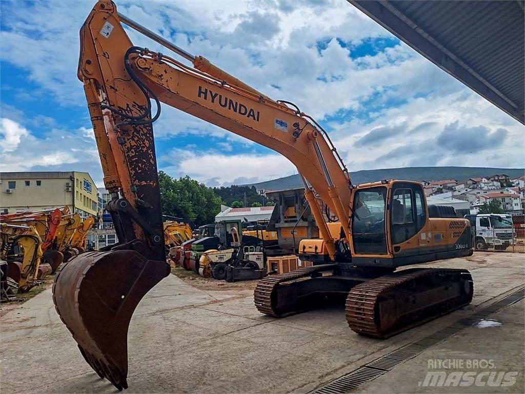 Hyundai R330LC-9 Roomikekskavaatorid