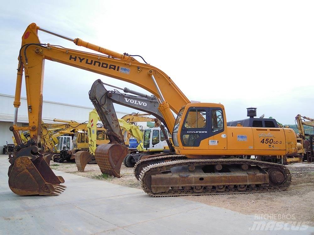 Hyundai R450LC-3 Roomikekskavaatorid
