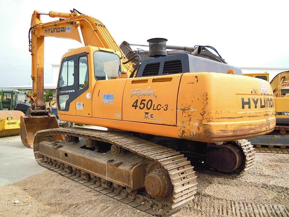 Hyundai R450LC-3 Roomikekskavaatorid