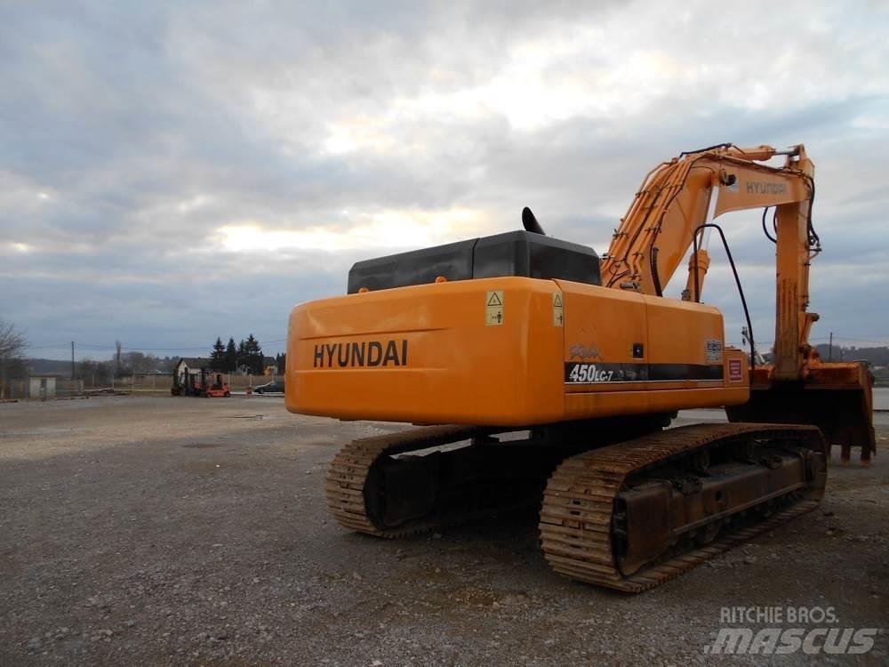 Hyundai R450LC-7 Roomikekskavaatorid