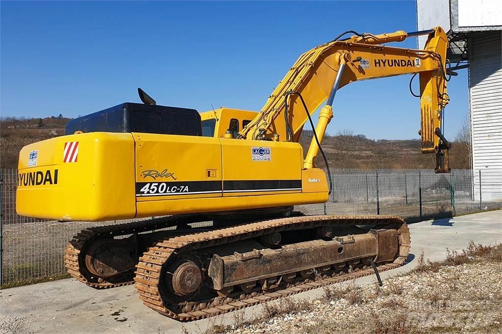 Hyundai R450LC-7A Roomikekskavaatorid