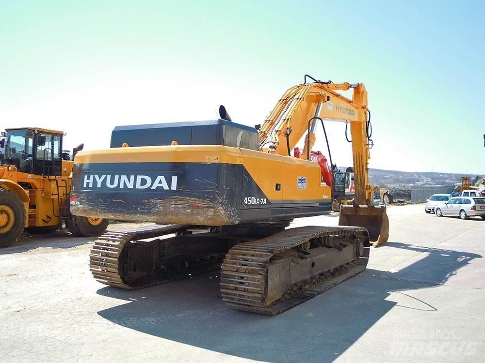 Hyundai R450LC-7A Roomikekskavaatorid
