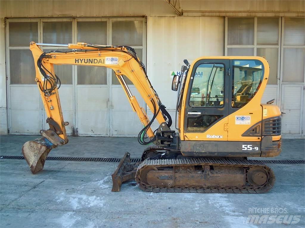 Hyundai R55-9 Miniekskavaatorid < 7 t