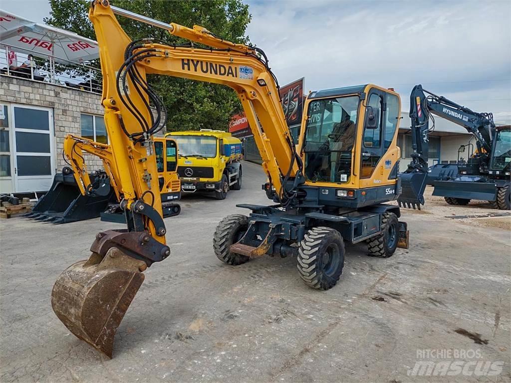 Hyundai R55W-9 Miniekskavaatorid < 7 t