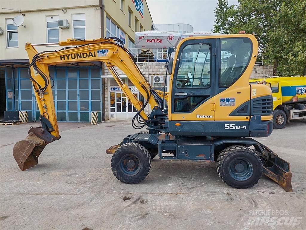 Hyundai R55W-9 Miniekskavaatorid < 7 t