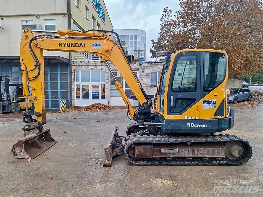 Hyundai R80CR-9A Miniekskavaatorid < 7 t