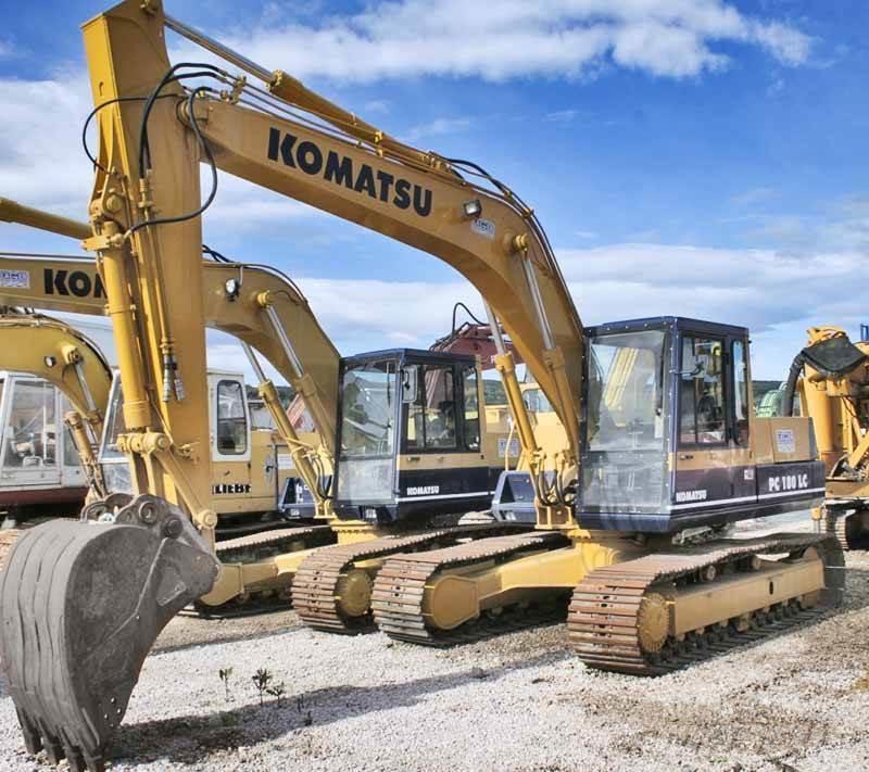 Komatsu PC180LC-3 Roomikekskavaatorid