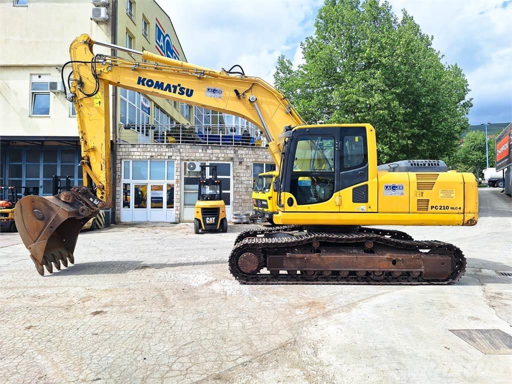 Komatsu PC210NLC-8 Roomikekskavaatorid
