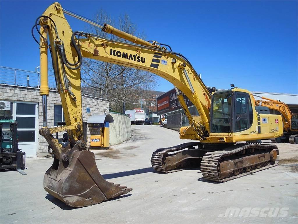 Komatsu PC340NLC-6K Roomikekskavaatorid