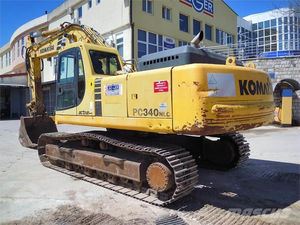 Komatsu PC340NLC-6K Roomikekskavaatorid